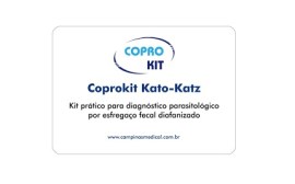 Coprokit Kato Katz - 500 Testes